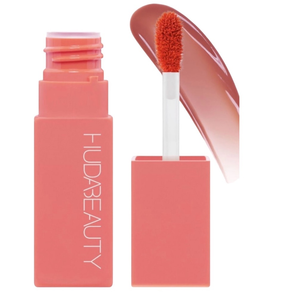 💎 Huda Beauty Lip Blush Cream Lip & Cheek Stain in Color Coral Kiss New In Box